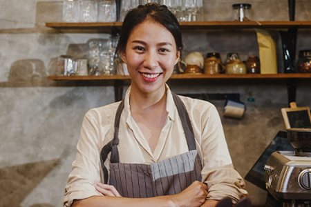 Photo of store owner